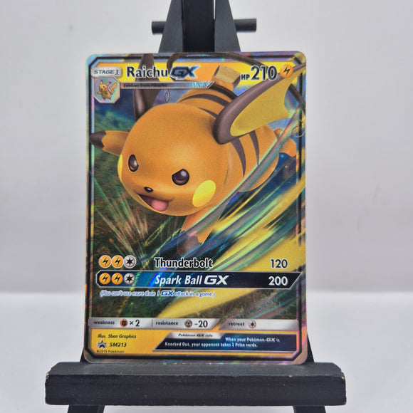 Raichu Gx SM213 Sun & Moon Promo - Pokemon TCG Single #22945