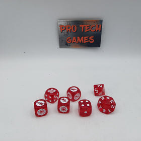Blood Bowl Dice - Season 2 Red Set - #25222