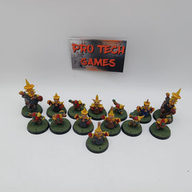 Blood Bowl - Metal - Chaos Dwarf Team - #25791