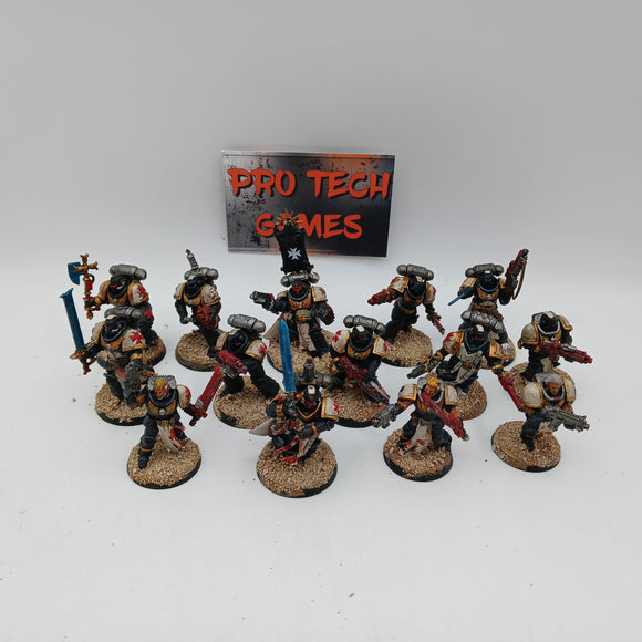 Space Marines - Black Templars - Primaris Crusader Squad - Painted - #25835
