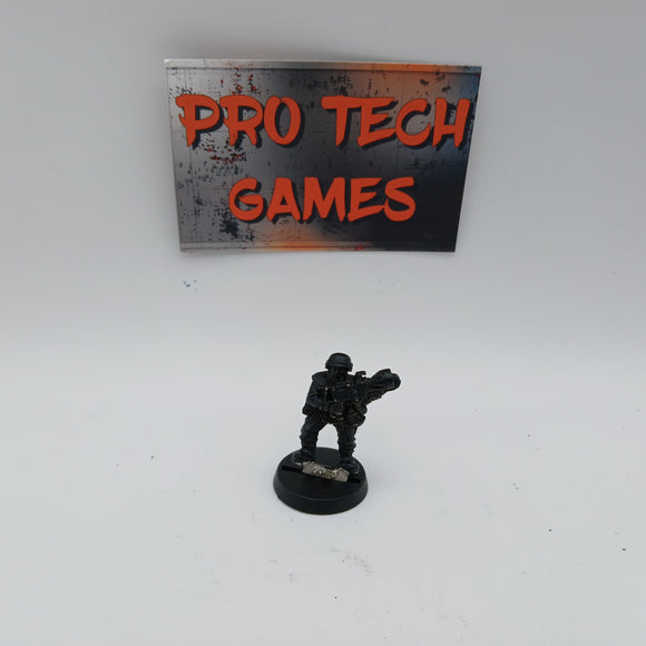 Astra Militarum - Metal - Guard With Flamer - #25979