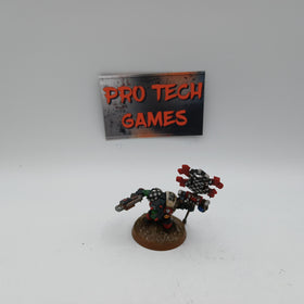 Ork - Nob With Metal Waaagh Banner - #26128