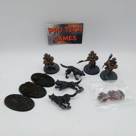 Space Marines - Space Wolf - Wolf Guard Headtakers - #26972