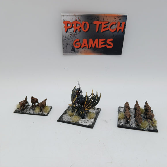 Warmaster - Vampire on Dragon & Wolves - #27165