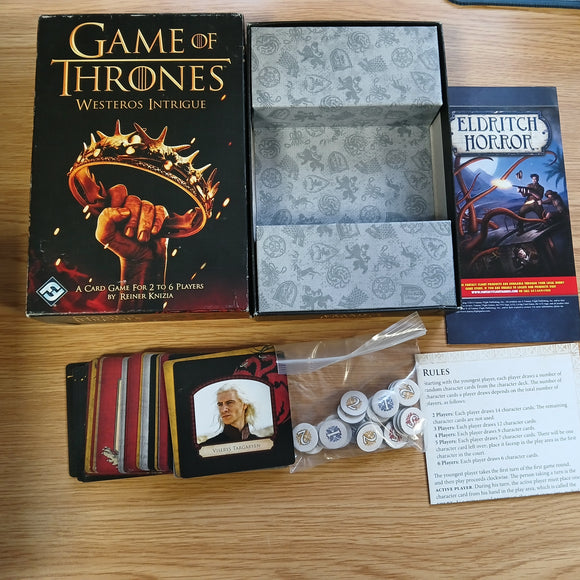 Board Games - Game of Thrones Westeros Intrigue - #27244