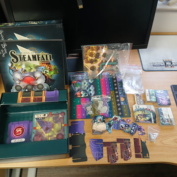 Board Games - Crisis at Steamfall & Genesis Expansion - #27264 - 0