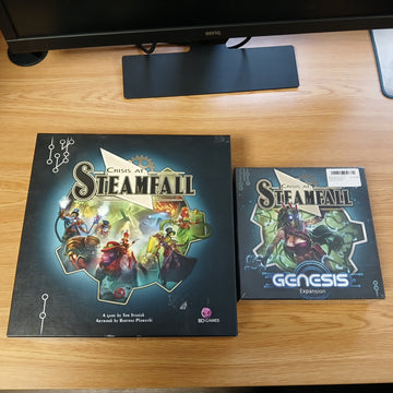 Board Games - Crisis at Steamfall & Genesis Expansion - #27264
