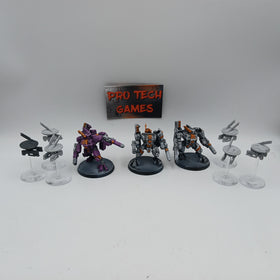 T'au - XV8 Crisis Battlesuit Team - #27410
