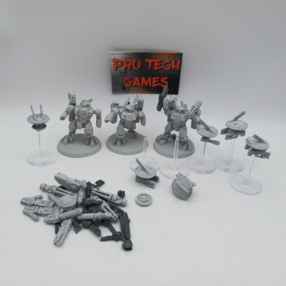 T'au - XV8 Crisis Battlesuit Team - #27408