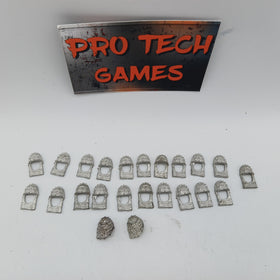 Chaos Space Marines - Black Legion shoulder Pads x23 - #27645