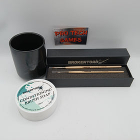 Brush Set, Water Pot & Brush Soap
