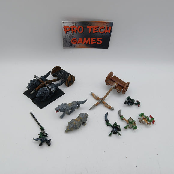 The Old World - Metal - Orcs & Goblins - 2x Goblin Chariots - #27850
