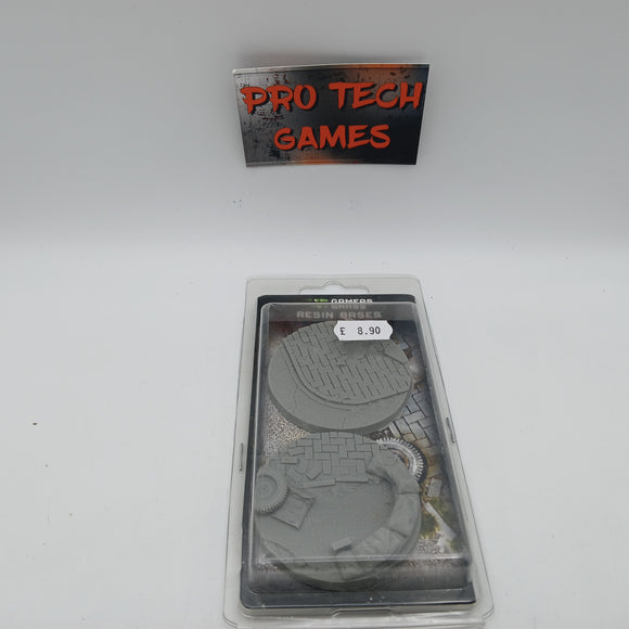 Gamers Grass: Resin Base - Urban Warfare - Round 60mm x2
