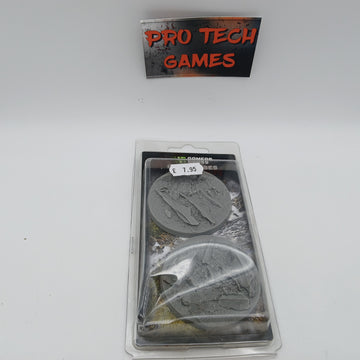 Gamers Grass: Resin Base - Rocky Fields- Round 60mm x2