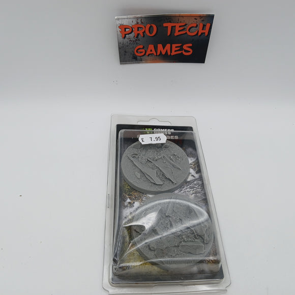 Gamers Grass: Resin Base - Rocky Fields- Round 60mm x2