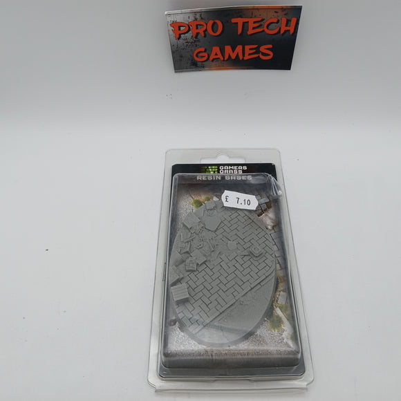 GGamers Grass: Resin Base - Urban Warfare - Oval 105mm