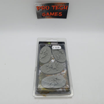 Gamers Grass: Resin Base - Rocky Fields - Oval 60mm x4
