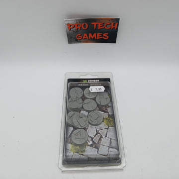 Gamers Grass: Resin Base - temple - Round 25mm x10