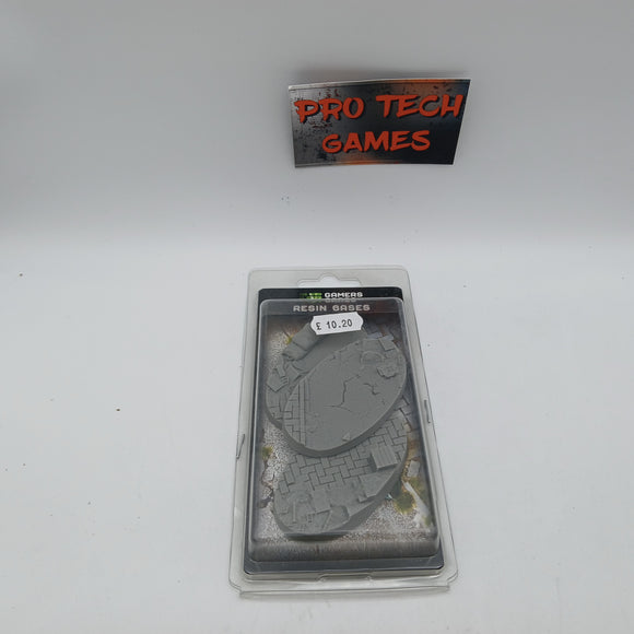 Gamers Grass: Resin Base - Urban Warfare - Oval 75mm x3