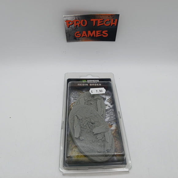 Gamers Grass: Resin Base - Rocky Fields - Oval 90mm x2