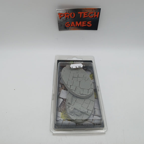 Gamers Grass: Resin Base - Temple - Oval 90mm x2