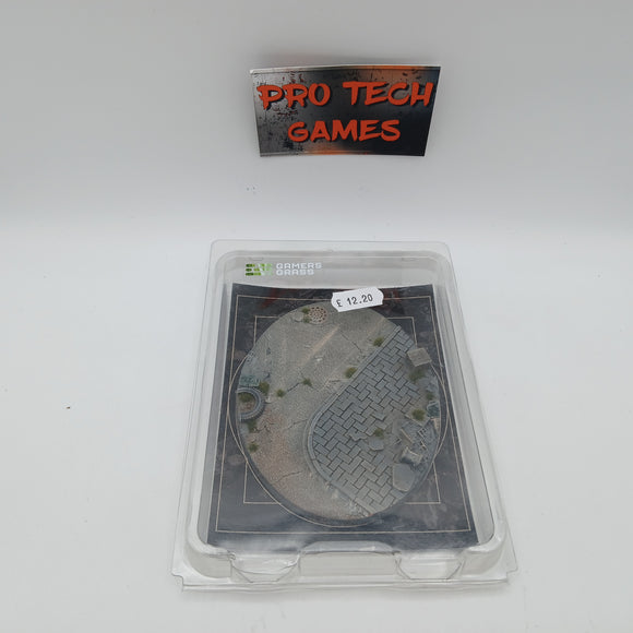 Gamers Grass: Resin Base - Urban Warfare - Oval 120mm