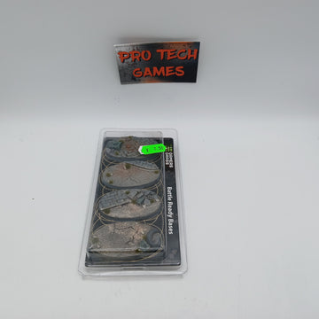 Gamers Grass: Resin Base - Urban Warfare - Oval 60mm x4 - Painted - Variant