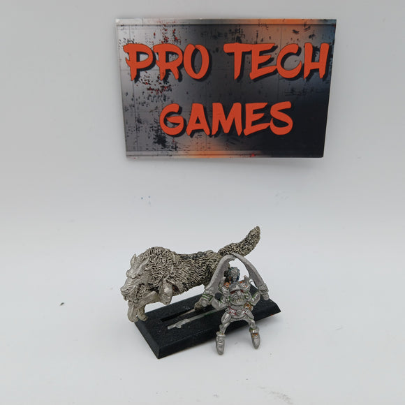 Orcs & Goblins - Goblin Hero on Wolf - #28650
