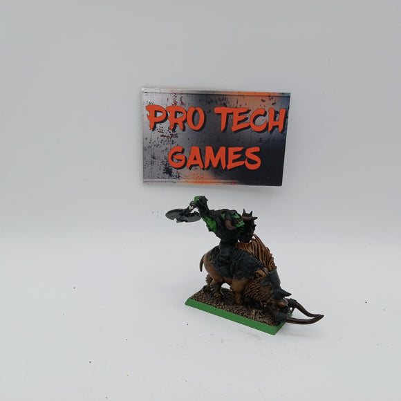 Orcs & Goblins - Warboss on Boar - #28649