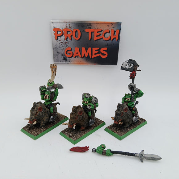Orcs & Goblins - Orc Boar Boyz - #28646