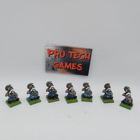 Dwarfs - Plastic Dwarf With Axes - #29199