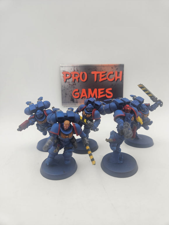 Space Marine - Assault Intercessors with Jump Packs - #29365