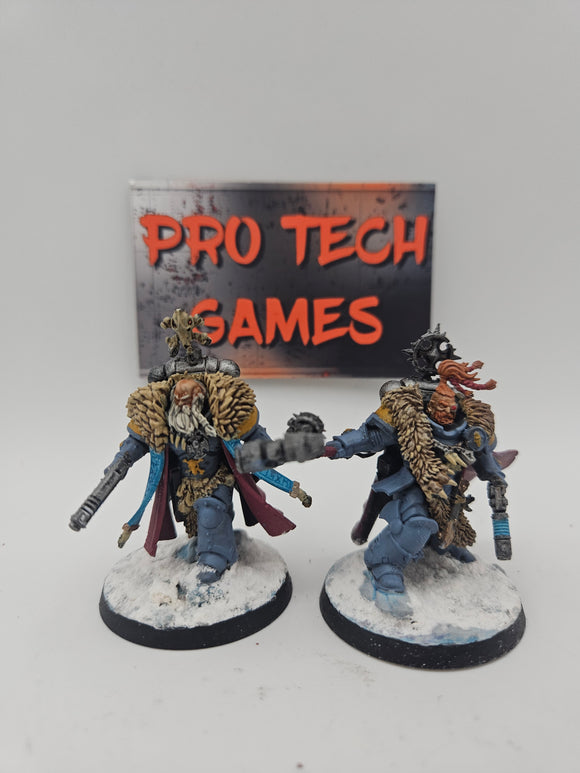 Space Wolves - Wolf Priest & Wolfguard Battle Leader - #29404
