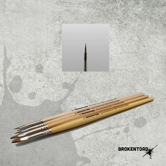 Spearhead Series MK3 brush - Size 3/0