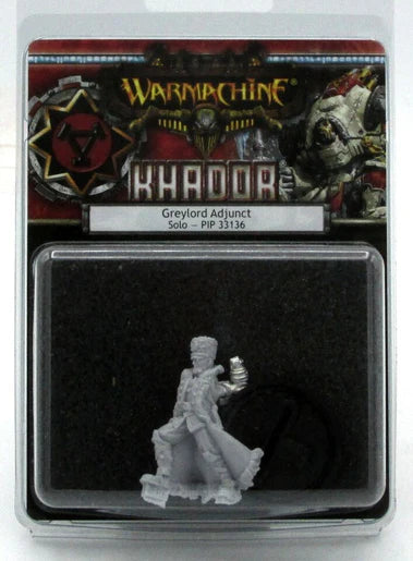 Warmachine - Khador - Greylord Adjunct - Warcaster Attachment - PIP 33136