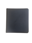 24 Pocket Zip-up Card Binder (Black)-1