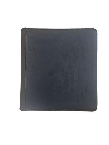 24 Pocket Zip-up Card Binder (Black)