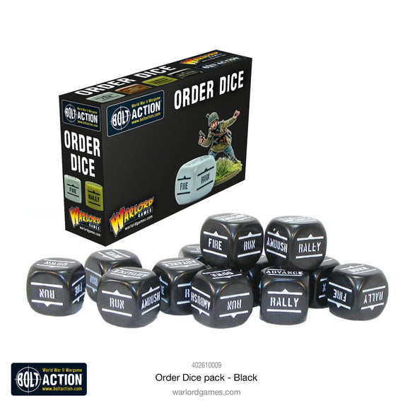 Bolt Action: Orders Dice Pack - Maroon