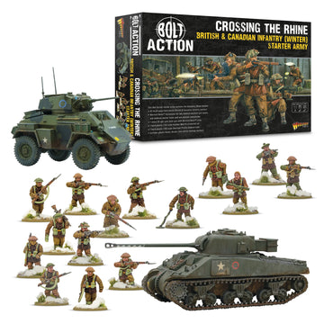'Crossing the Rhine' - British & Canadian infantry (Winter) Starter Army - 0