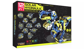 STEM - 12 In 1 Solar & Hydraulic Construction Kit