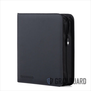 Grail Guard 4-Pocket Toploader Binder (Black)