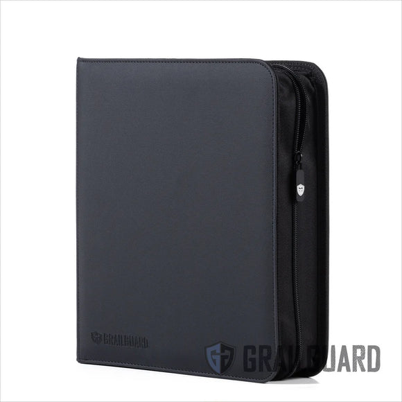 Grail Guard 4-Pocket Toploader Binder (Black)