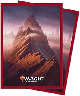 Ultra Pro - Matte Deck Protector Sleeves - Lands Mountain