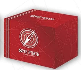 One Piece Card Game - Clear Card Case - Standard Red