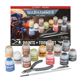 Warhammer 40,000: Paint + Tools set - 0