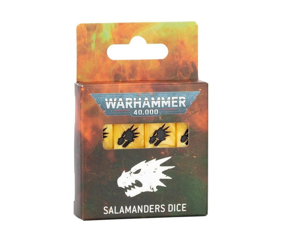 Warhammer 40000: Salamanders Dice