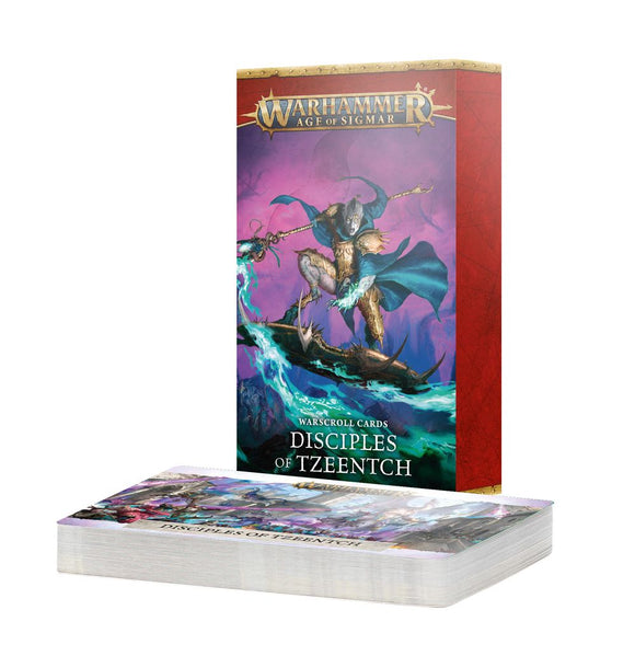 Pre-Order: Warscroll Cards: Disciples of Tzeentch