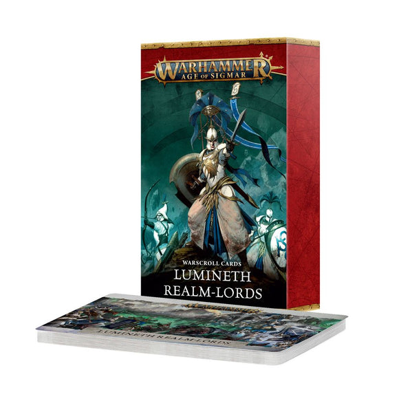 Pre-Order: Warscroll Cards: Lumineth Realm-lords