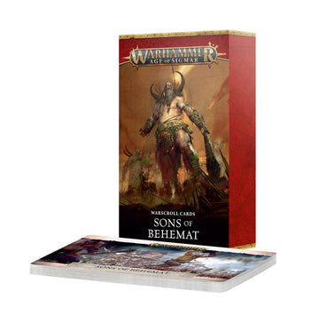 Pre-Order: Sons of Behemat: Warscroll Cards - 0