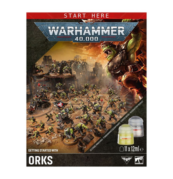 Pre-Order: Warhammer 40,000 Getting Started with Orks